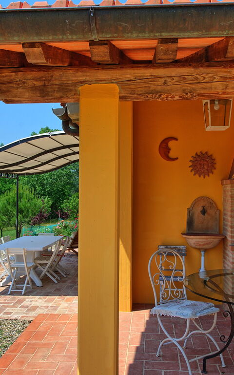 Casa Ovile: Balkon / terras / patio, Buitenkanten