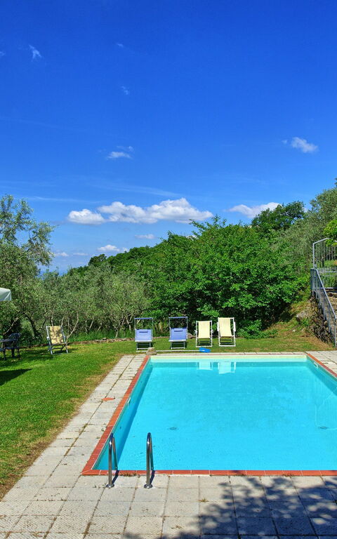 Panzalla: Tuin, zwembad