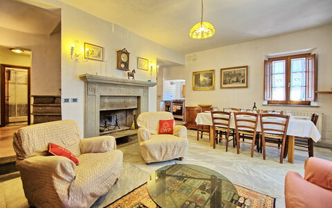 Accommodatie Rondini: Lunchroom, Woonkamer