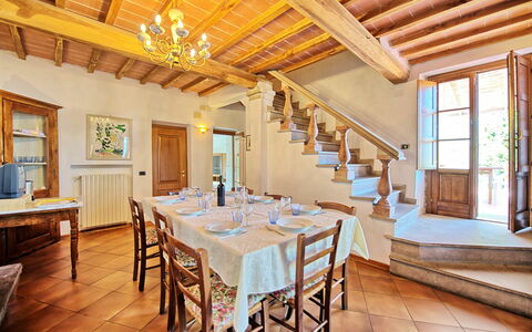 Accommodatie Fienile: Keuken, Lunchroom, Woonkamer