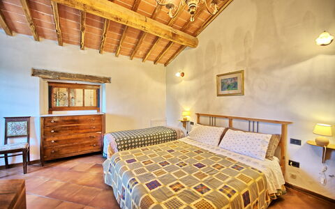 Accommodatie Fienile: slaapkamer