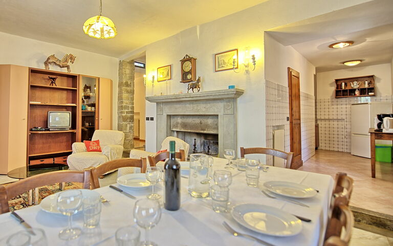 Accommodatie Rondini: Lunchroom, Woonkamer