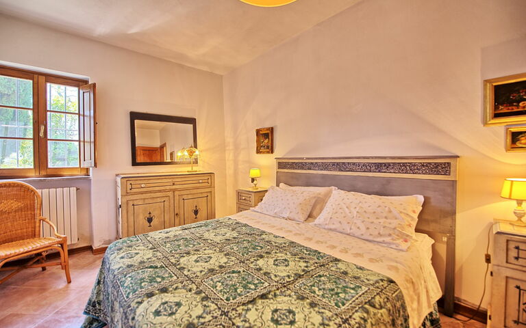 Accommodatie Rondini: slaapkamer