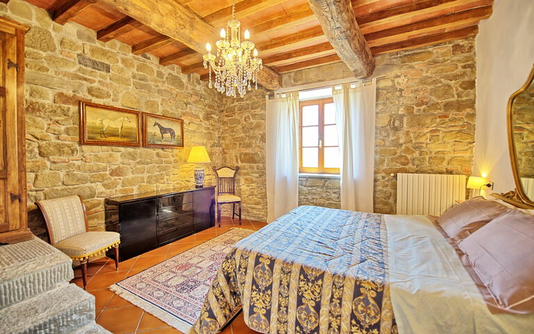 Accommodatie Rustico: slaapkamer