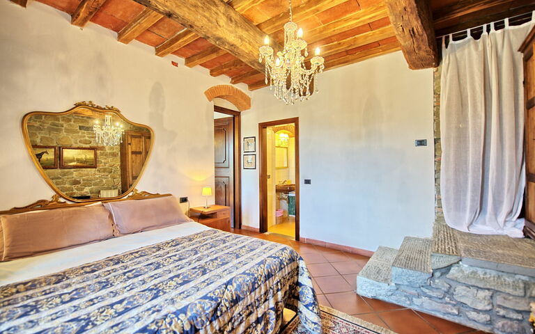 Accommodatie Rustico: slaapkamer