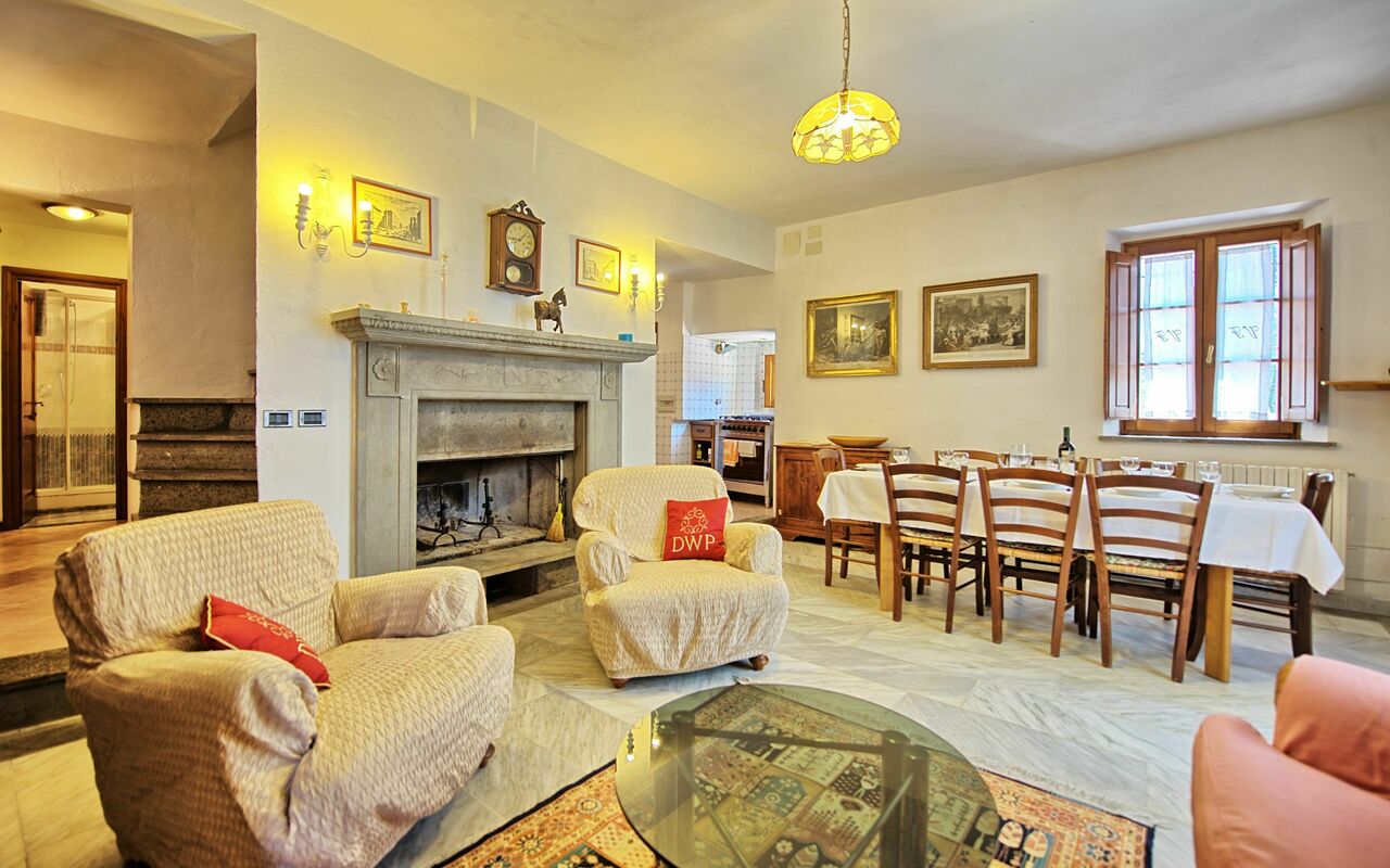 Accommodatie Rondini: Lunchroom, Woonkamer