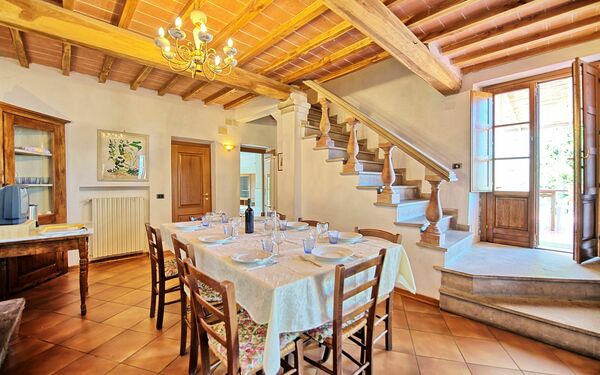 Accommodatie Fienile: Keuken, Lunchroom, Woonkamer