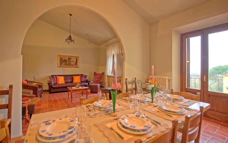 Villa Gloria: Lunchroom, Woonkamer