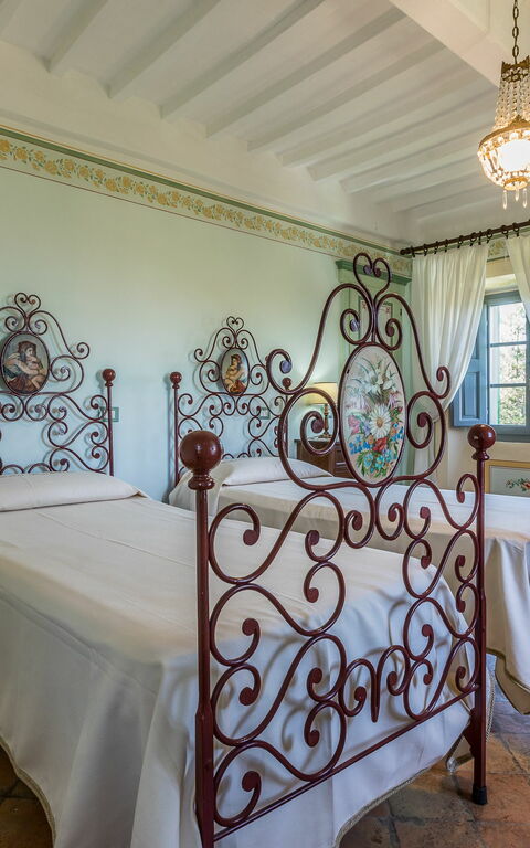 Palazzo Rosadi: slaapkamer