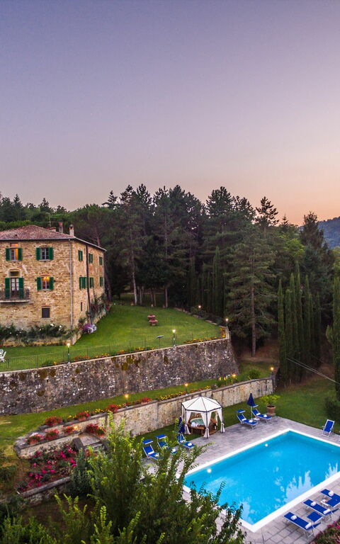 Palazzo Rosadi: Tuin, zwembad