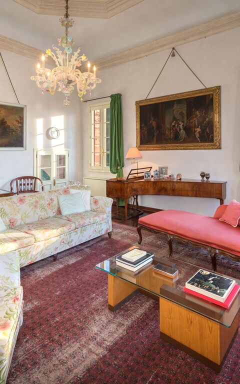 Ca' Marcello: Woonkamer