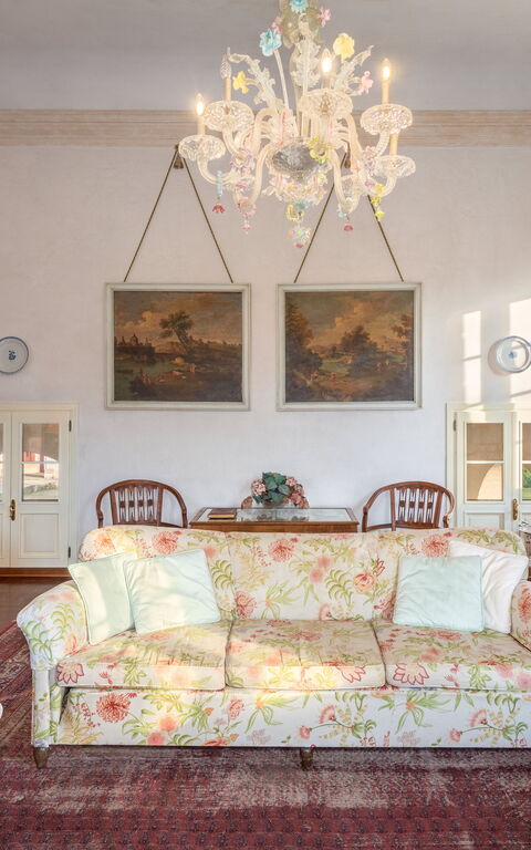 Ca' Marcello: Woonkamer