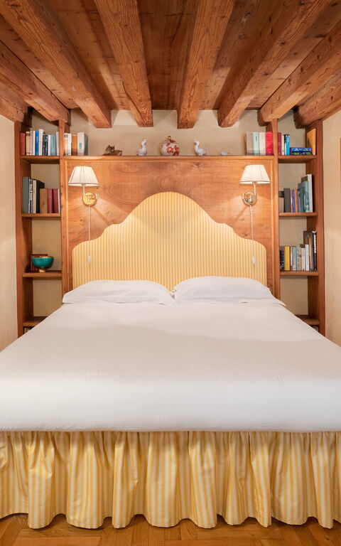 Ca' Marcello: slaapkamer