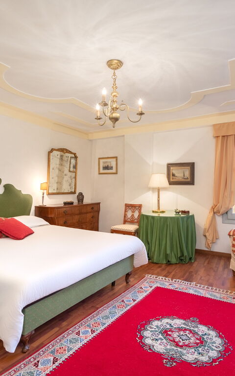 Ca' Marcello: slaapkamer