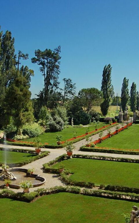 Ca' Marcello: Keer bekeken, Tuin