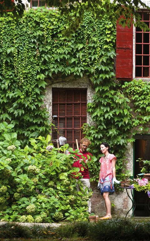 Ca' Marcello: Buitenshuis, Tuin