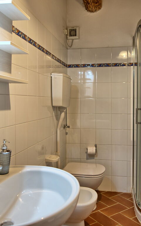 Querciolaia: Badkamer