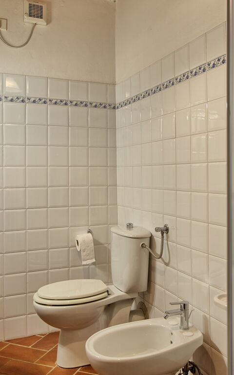 Querciolaia: Badkamer