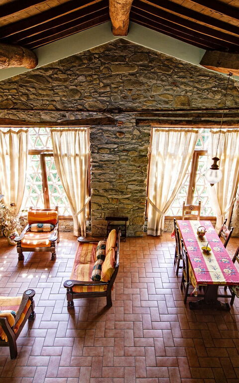 Villa Il Nido: Lunchroom, Woonkamer