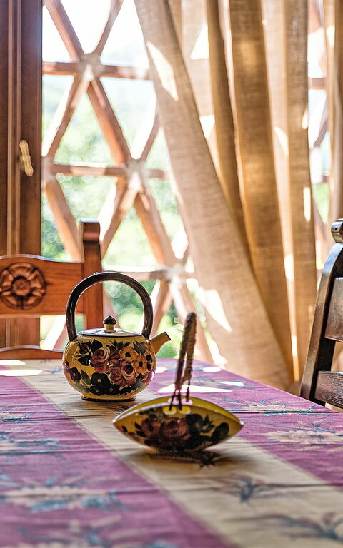 Villa Il Nido: Lunchroom, Woonkamer