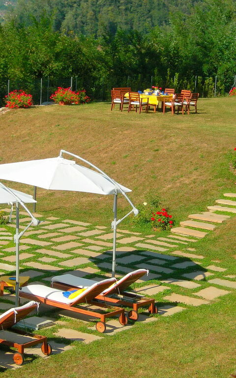 Villa Saida: Buitenshuis, Tuin