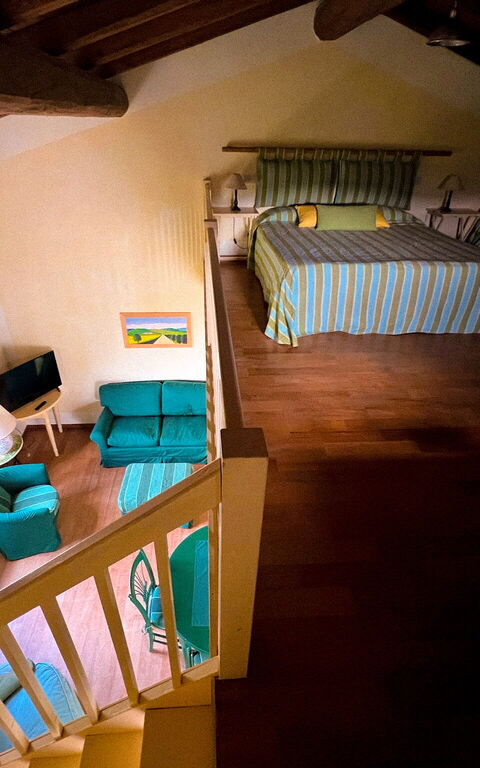 La Cenerara: slaapkamer
