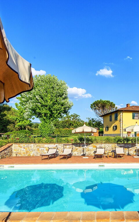 Podere Sant'angelo: Buitenkanten, zwembad