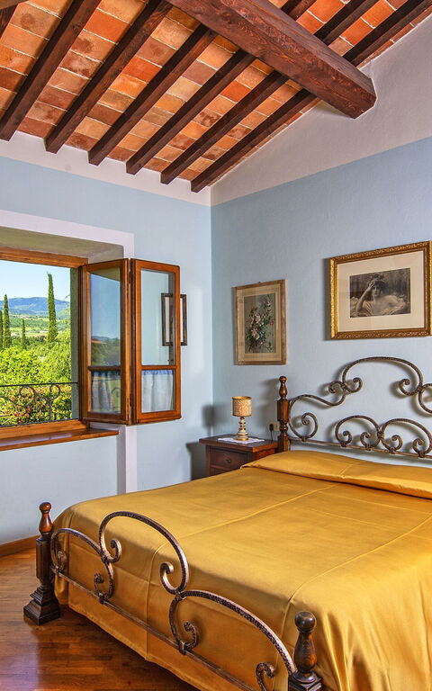 Podere Sant'angelo: slaapkamer