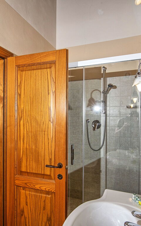 Podere Sant'angelo: Badkamer