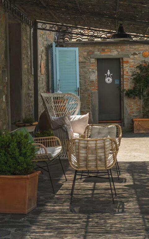 Villa Giare: Balkon / terras / patio, Buitenkanten, Buitenshuis