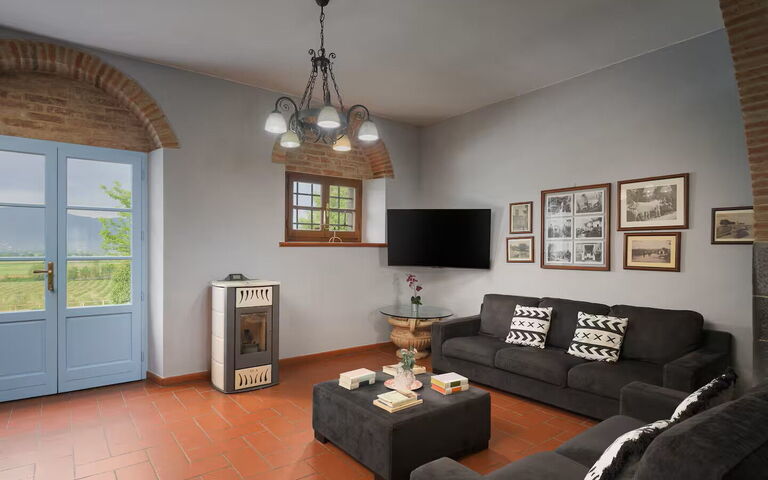 Villa Giare: Woonkamer