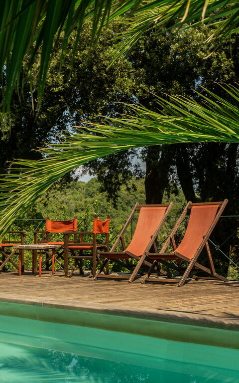 Villa Pedone: Buitenshuis, zwembad