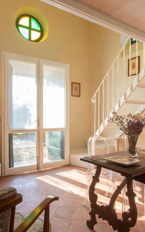 Villa Pedone: Woonkamer