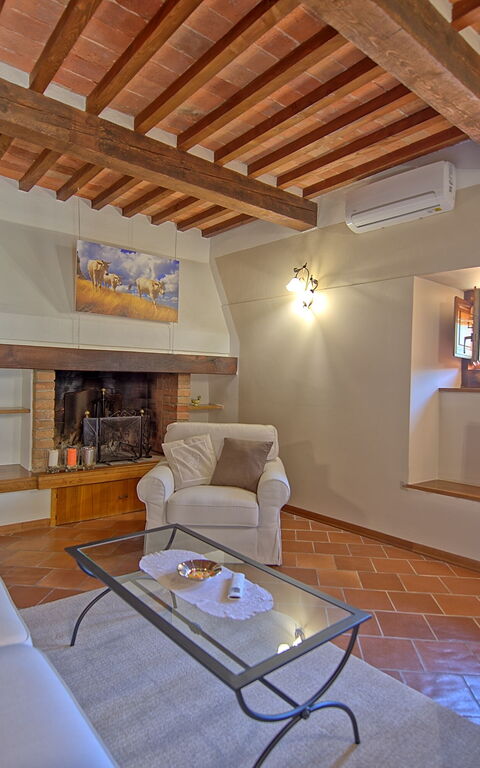 Villa Crispinino: Woonkamer