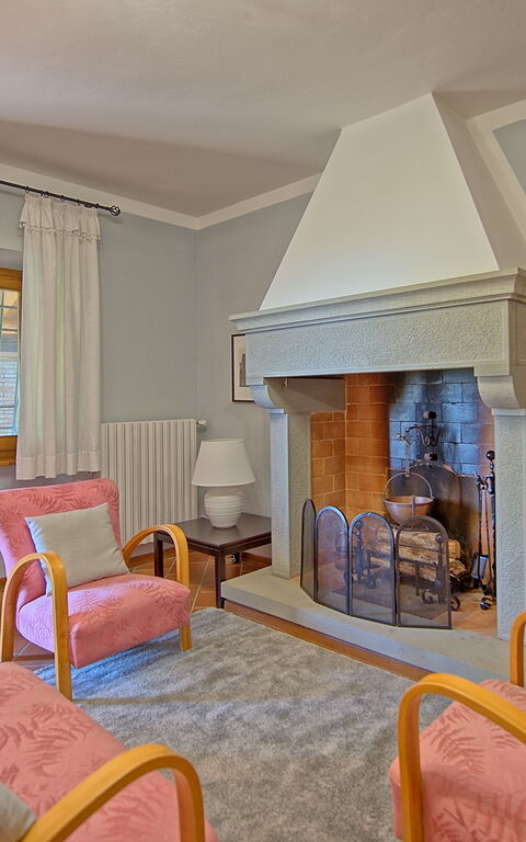 Villa Crispinino: Woonkamer