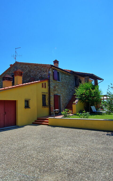 Villa Crispinino: Buitenshuis, Tuin