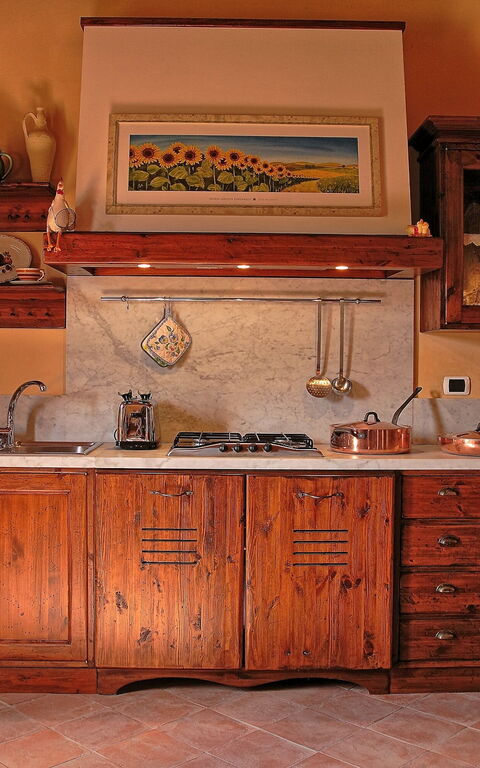 Villa Sant' Angelo: Keuken