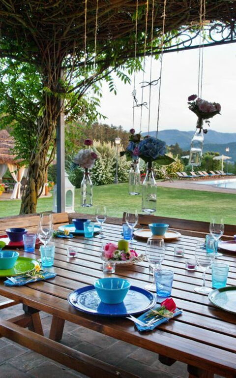 Villa Sant' Angelo: Buitenshuis, Tuin