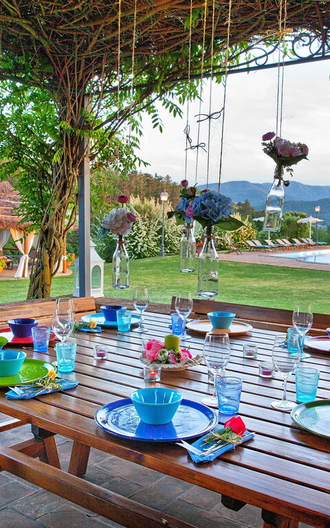 Villa Sant' Angelo: Tuin