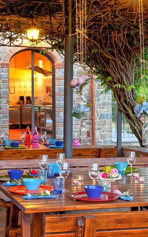 Villa Sant' Angelo: Buitenshuis, Tuin