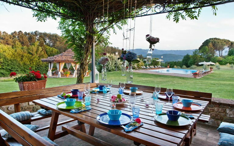 Villa Sant' Angelo: Buitenshuis, Tuin