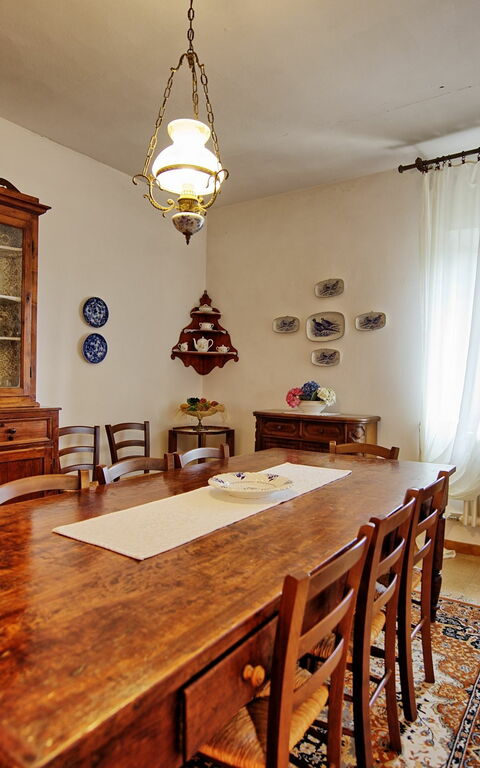 Villa Buonaparte: Lunchroom, Woonkamer