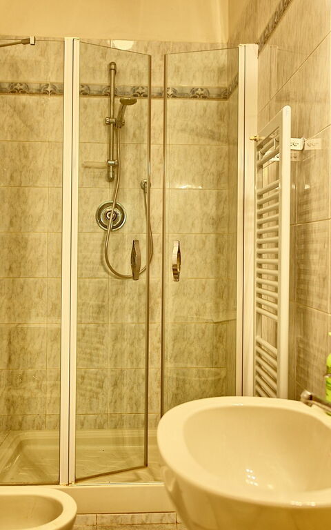 Villa Buonaparte: Badkamer