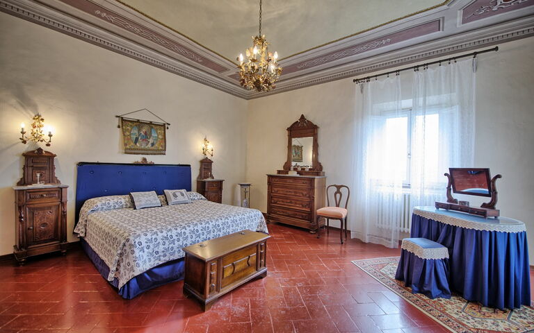 Villa Buonaparte: slaapkamer