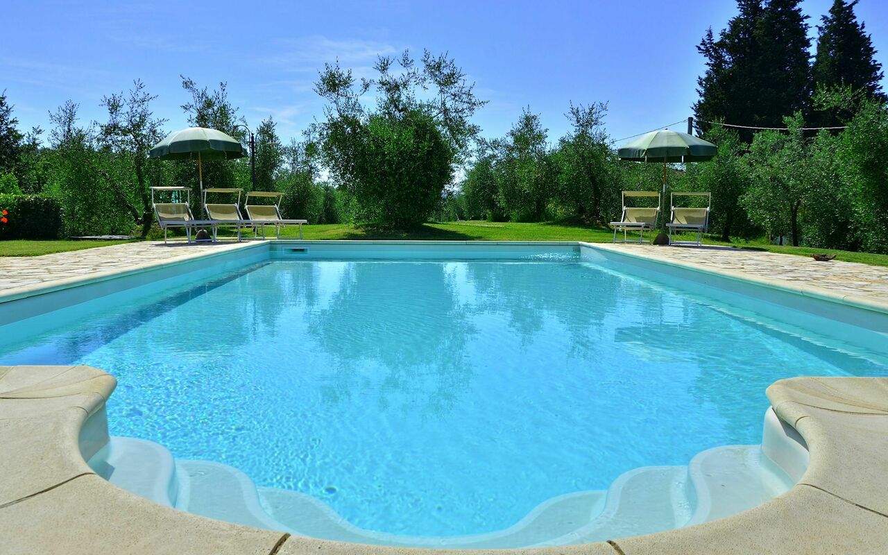 Villa Buonaparte: zwembad