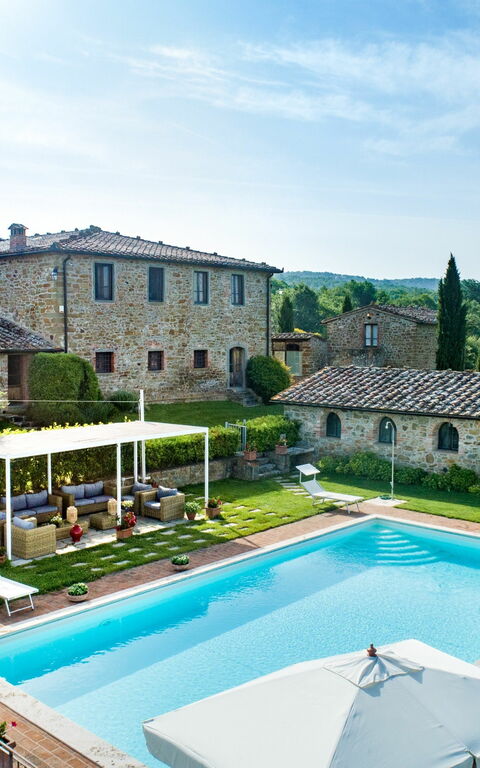 Villa Gerlino: zwembad