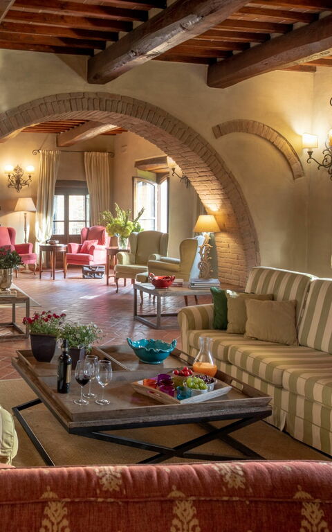 Villa Gerlino: Woonkamer