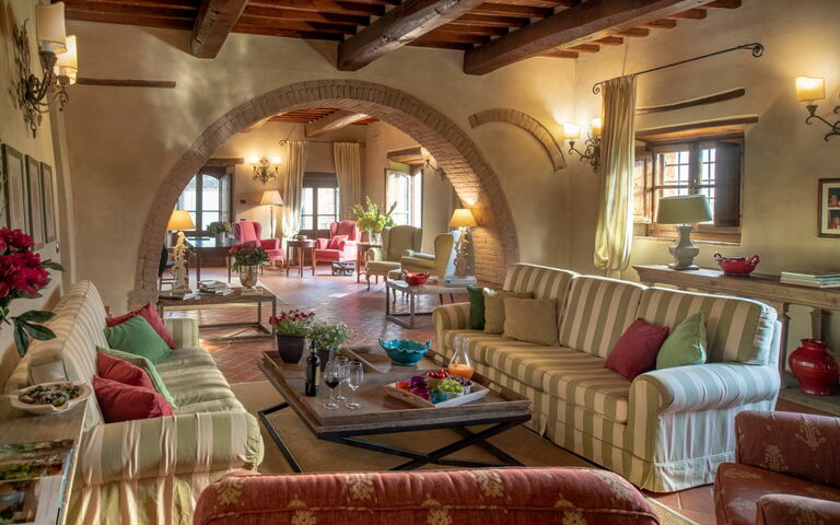Villa Gerlino: Woonkamer