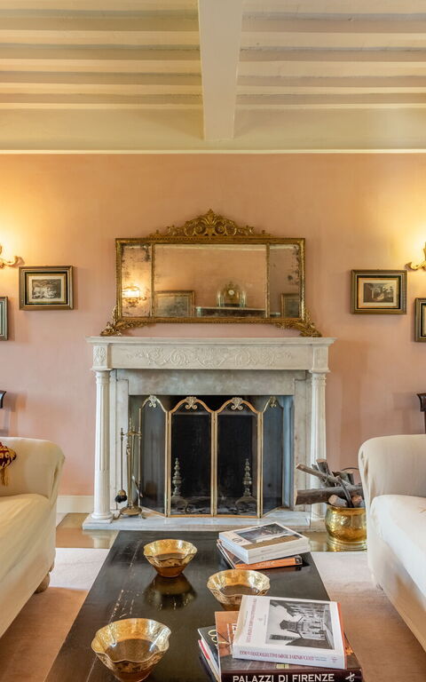 Villa De Ranieri: Woonkamer