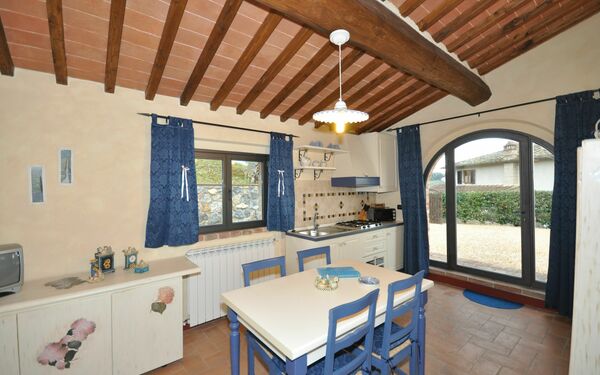 Accommodatie Ortensia: Keuken, Lunchroom, Woonkamer